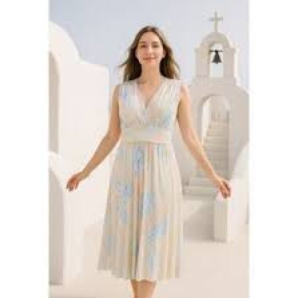 Ruby Rd. Size 1x Multi Color Abstract Stretch Sle… - image 2